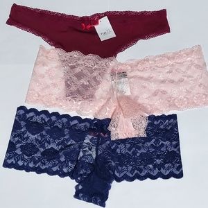 NWT Rue21 Tarea Women's Panties and Thong Set